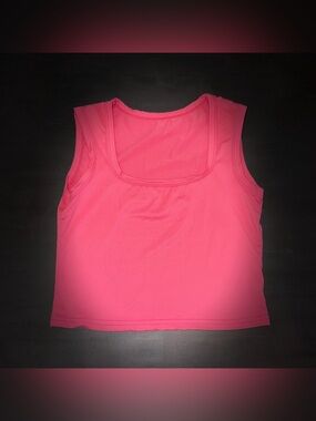 SHEIN Square Neck Crop Tank